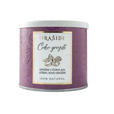 Orašide Čoko grožđe 180g